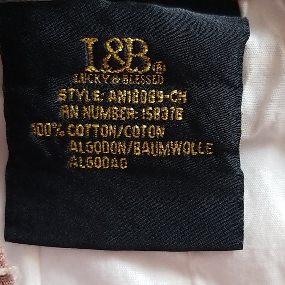 Lucky & Blessed Denim cow print Skirt - Picture 8 of 9